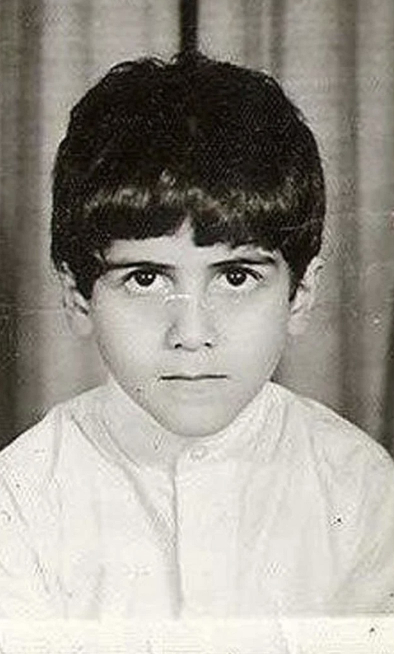 Osama Bin Laden as a child 